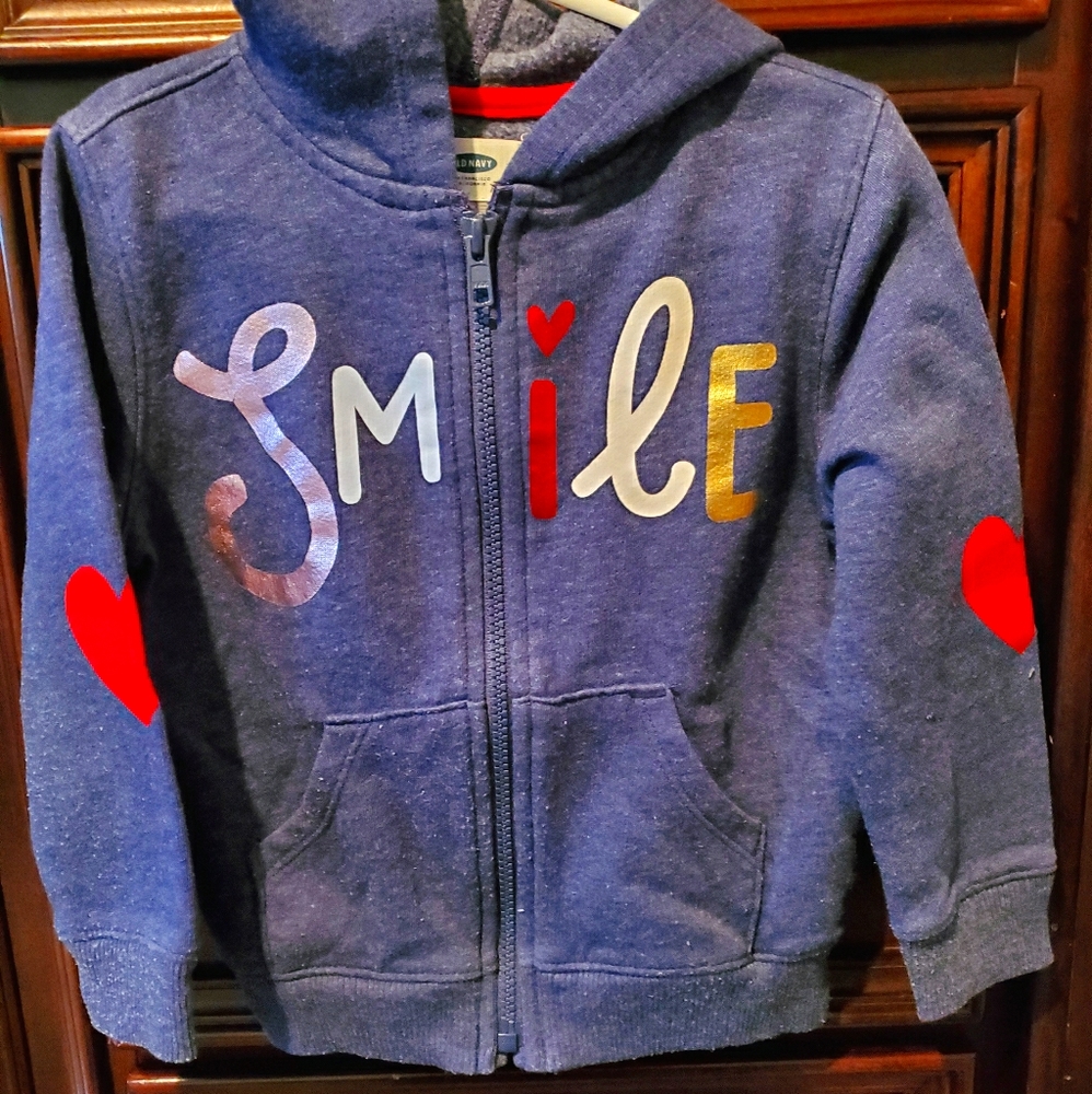 Toodler girl hoodie sweater